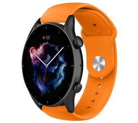 Strap-it® Amazfit GTR 3 (Pro) sport band (oranje)