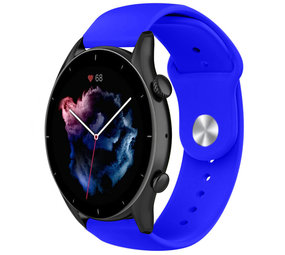 Strap-it® Amazfit GTR 3 (Pro) sport band (blauw)