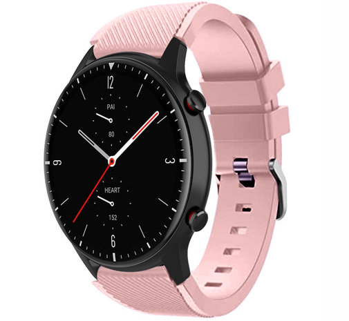 Strap-it® Strap-it Amazfit GTR 2 siliconen bandje (roze)