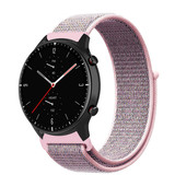 Strap-it® Amazfit GTR 2 nylon band (pink sand)