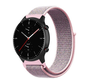Strap-it® Amazfit GTR 2 nylon band (pink sand)