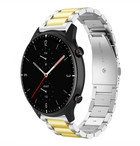 Strap-it® Strap-it Amazfit GTR 2 stalen band (zilver/goud)