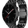 Strap-it® Strap-it Amazfit GTR 2 stalen draak band (zwart) Strap-it® Strap-it Amazfit GTR 2 stalen draak band (zwart)