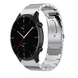 Strap-it® Amazfit GTR 2 metalen bandje (zilver) Strap-it® Amazfit GTR 2 metalen bandje (zilver)