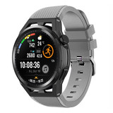 Strap-it® Huawei Watch GT Runner siliconen bandje (grijs)