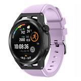 Strap-it® Huawei Watch GT Runner siliconen bandje (lila)