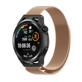 Strap-it® Huawei Watch GT Runner Milanese band (rosé goud)