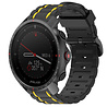 Strap-it® Strap-it Polar Grit X Pro sport gesp band (zwart/geel) Strap-it® Strap-it Polar Grit X Pro sport gesp band (zwart/geel)