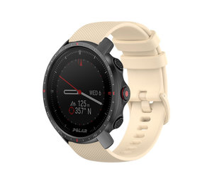 Strap-it® Polar Grit X Pro siliconen bandje (beige)