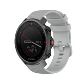 Strap-it® Polar Grit X Pro siliconen bandje (grijs)