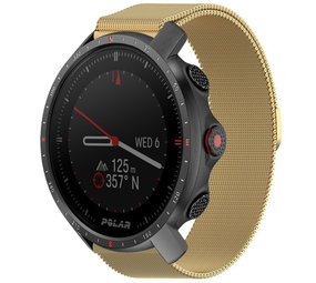 Strap-it® Polar Grit X Pro Milanese band (goud) Strap-it® Polar Grit X Pro Milanese band (goud)