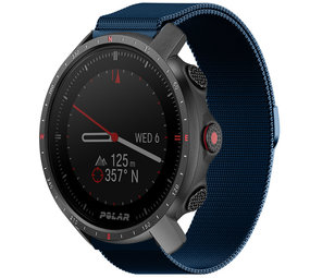 Strap-it® Polar Grit X Pro Milanese band (blauw) Strap-it® Polar Grit X Pro Milanese band (blauw)