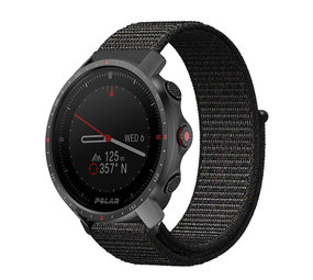 Strap-it® Polar Grit X Pro nylon band (zwart) Strap-it® Polar Grit X Pro nylon band (zwart)