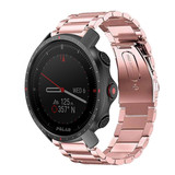 Strap-it® Polar Grit X Pro stalen band (rosé pink) Strap-it® Polar Grit X Pro stalen band (rosé pink)