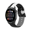Strap-it® Strap-it Huawei Watch 3 (Pro) triple sport band (zwart-wit-grijs) Strap-it® Strap-it Huawei Watch 3 (Pro) triple sport band (zwart-wit-grijs)