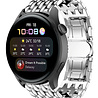 Strap-it® Strap-it Huawei Watch 3 (Pro) stalen draak band (zilver) Strap-it® Strap-it Huawei Watch 3 (Pro) stalen draak band (zilver)