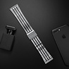 Strap-it® Strap-it Amazfit GTS 2 roestvrij stalen band (zilver/zwart) Strap-it® Strap-it Amazfit GTS 2 roestvrij stalen band (zilver/zwart)