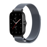 Strap-it® Amazfit GTS 2 Milanese band (space grey)
