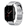 Strap-it® Strap-it Amazfit GTS 2 metalen bandje (zilver) Strap-it® Strap-it Amazfit GTS 2 metalen bandje (zilver)