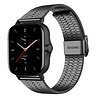 Strap-it® Strap-it Amazfit GTS 2 roestvrij stalen band (zwart) Strap-it® Strap-it Amazfit GTS 2 roestvrij stalen band (zwart)