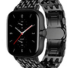 Strap-it® Strap-it Amazfit GTS 2 stalen draak band (zwart) Strap-it® Strap-it Amazfit GTS 2 stalen draak band (zwart)