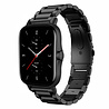 Strap-it® Strap-it Amazfit GTS 2 stalen band (zwart) Strap-it® Strap-it Amazfit GTS 2 stalen band (zwart)