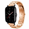Strap-it® Strap-it Amazfit GTS 2 stalen band (rosé goud) Strap-it® Strap-it Amazfit GTS 2 stalen band (rosé goud)