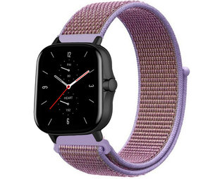 Strap-it® Amazfit GTS 2 nylon band (lila)
