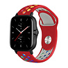 Strap-it® Strap-it Amazfit GTS 2 sport band (rood/kleurrijk) Strap-it® Strap-it Amazfit GTS 2 sport band (rood/kleurrijk)