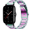 Strap-it® Strap-it Amazfit GTS 2 stalen band (regenboog) Strap-it® Strap-it Amazfit GTS 2 stalen band (regenboog)