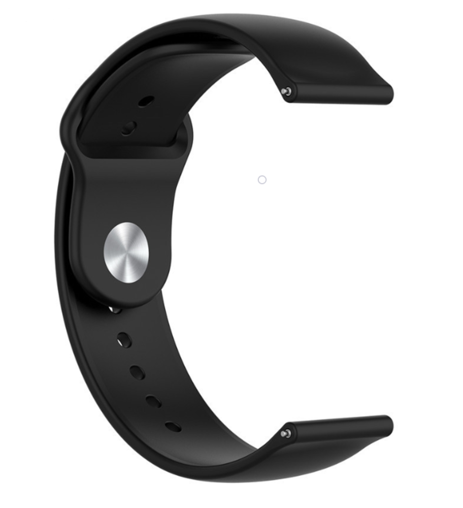 Strap-it® Strap-it Amazfit GTS 3 sport band (zwart) Strap-it® Strap-it Amazfit GTS 3 sport band (zwart)