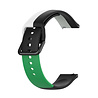 Strap-it® Strap-it Amazfit GTS 3 triple sport band (zwart-wit-groen) Strap-it® Strap-it Amazfit GTS 3 triple sport band (zwart-wit-groen)