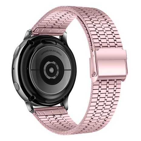 Strap-it® Strap-it Amazfit GTS 3 roestvrij stalen band (rosé pink) Strap-it® Strap-it Amazfit GTS 3 roestvrij stalen band (rosé pink)