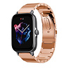 Strap-it® Strap-it Amazfit GTS 3 metalen bandje (rosé goud) Strap-it® Strap-it Amazfit GTS 3 metalen bandje (rosé goud)