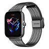 Strap-it® Strap-it Amazfit GTS 3 roestvrij stalen band (zwart) Strap-it® Strap-it Amazfit GTS 3 roestvrij stalen band (zwart)