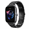 Strap-it® Strap-it Amazfit GTS 3 stalen band (zwart) Strap-it® Strap-it Amazfit GTS 3 stalen band (zwart)