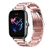 Strap-it® Strap-it Amazfit GTS 3 stalen band (rosé pink) Strap-it® Strap-it Amazfit GTS 3 stalen band (rosé pink)