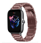 Strap-it® Strap-it Amazfit GTS 3 stalen band (brons-goud)