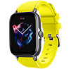 Strap-it® Strap-it Amazfit GTS 3 siliconen bandje (geel) Strap-it® Strap-it Amazfit GTS 3 siliconen bandje (geel)