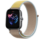 Strap-it® Amazfit GTS 3 nylon band (camel) Strap-it® Amazfit GTS 3 nylon band (camel)