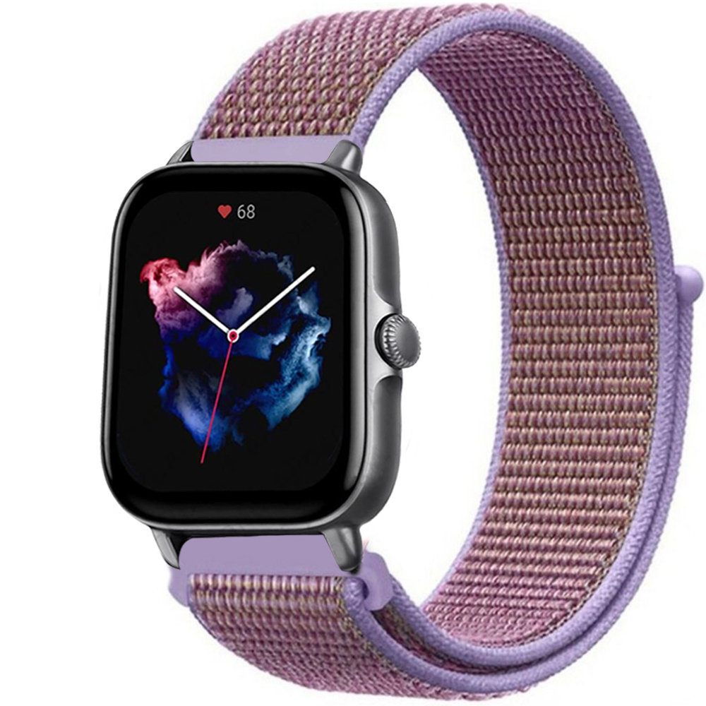 Strap-it® Strap-it Amazfit GTS 3 nylon band (lila)