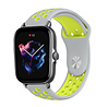 Strap-it® Strap-it Amazfit GTS 3 sport band (grijs/geel) Strap-it® Strap-it Amazfit GTS 3 sport band (grijs/geel)
