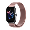 Strap-it® Strap-it Amazfit GTS 3 Milanese band (roze) Strap-it® Strap-it Amazfit GTS 3 Milanese band (roze)
