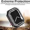 Strap-it® Strap-it Apple Watch 7 Diamond PC hard case 45mm (zwart) Strap-it® Strap-it Apple Watch 7 Diamond PC hard case 45mm (zwart)