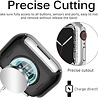 Strap-it® Strap-it Apple Watch 7 Diamond PC hard case 45mm (zilver) Strap-it® Strap-it Apple Watch 7 Diamond PC hard case 45mm (zilver)
