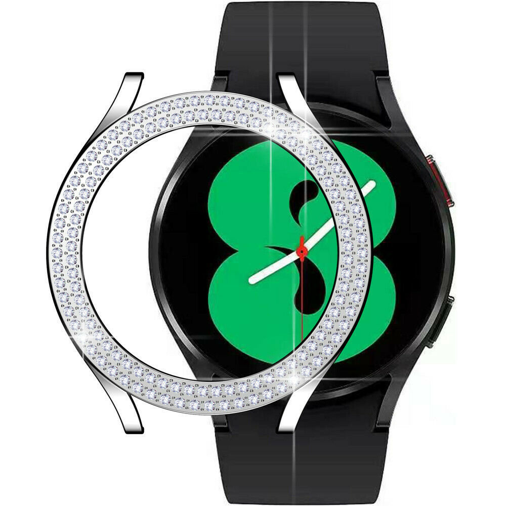 hengel Stoffelijk overschot leeftijd Samsung Galaxy Watch 4 - 40mm Diamond PC hard case (zilver) -  Smartwatchbanden.nl