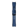 Strap-it® Strap-it Samsung Galaxy Watch 4 - 40mm hybrid leren bandje (donkerblauw) Strap-it® Strap-it Samsung Galaxy Watch 4 - 40mm hybrid leren bandje (donkerblauw)