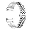 Strap-it® Strap-it Samsung Galaxy Watch 4 Classic 46mm Jubilee stalen band (zilver) Strap-it® Strap-it Samsung Galaxy Watch 4 Classic 46mm Jubilee stalen band (zilver)