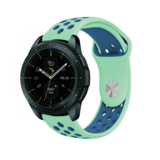 Strap-it® Samsung Galaxy Watch sport band 42mm (aqua/blauw)