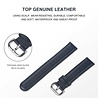 Strap-it® Strap-it Samsung Gear S3 leren bandje (donkerblauw) Strap-it® Strap-it Samsung Gear S3 leren bandje (donkerblauw)